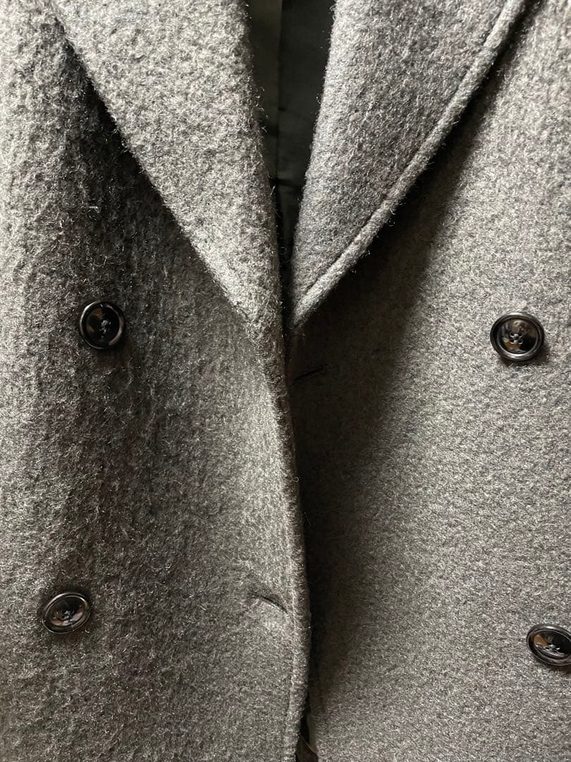 Spick&Span】ミドルシャギーコート 36 チャコールグレー - メルカリ