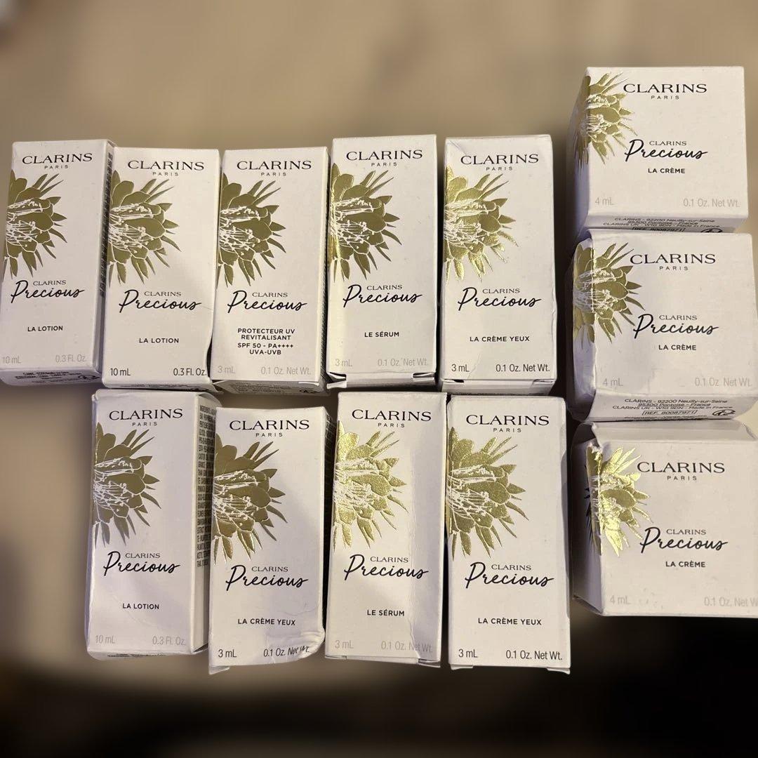 CLARINS Precious トライアルセット１２個 Clarins 12-Day Advent Calendar Skincare Set - Macy's