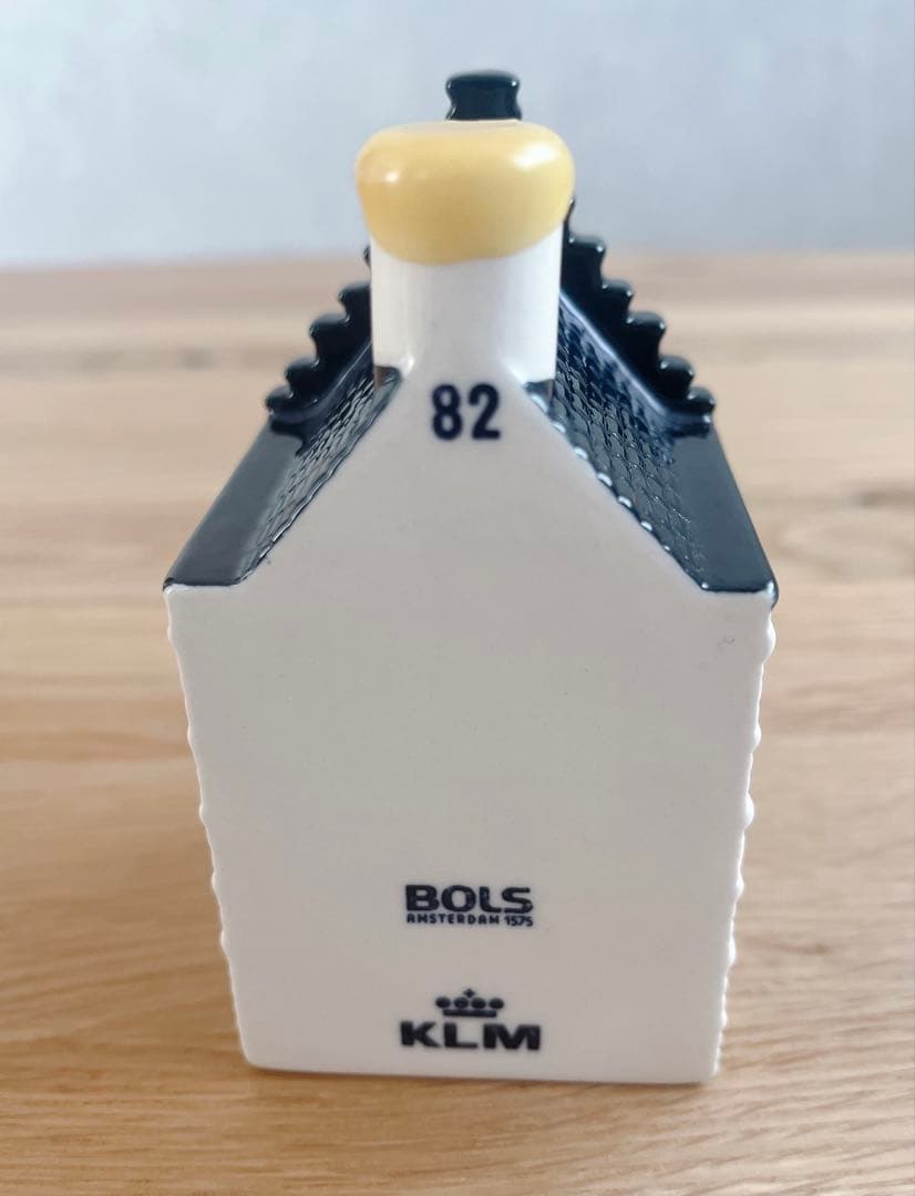 KLMオランダ航空 デルフト焼 ミニチュアハウス82 - メルカリ