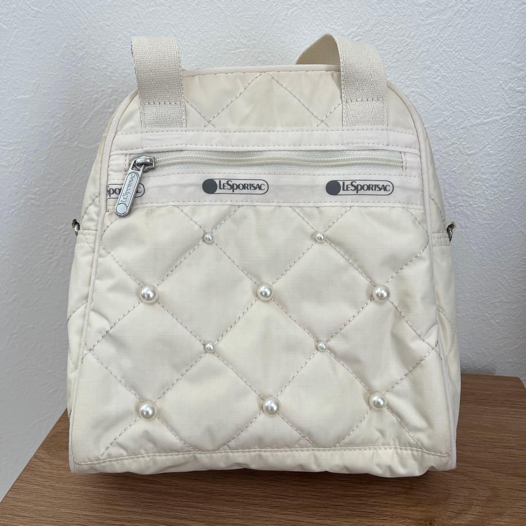 Lesportsac MINI STCHL W PEARLS パールバッグ - メルカリ