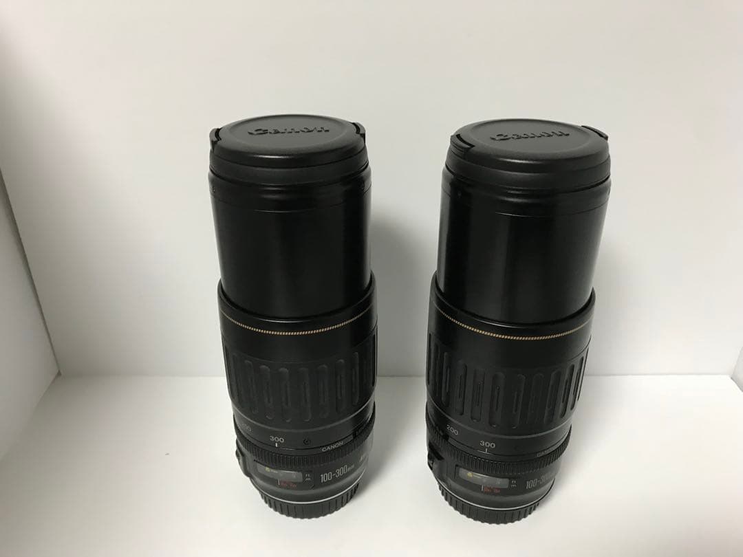 （2セット）望遠レンズ/Canon EF100-300㎜F4.5-5.6 USM