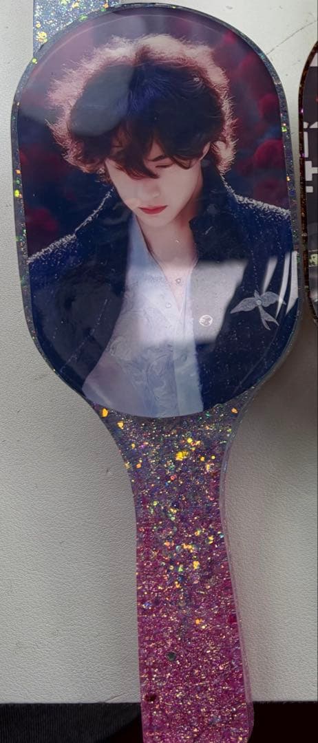 王一博 超大レジンエアークッション付きヘアブラシ 3点セット❣️確認