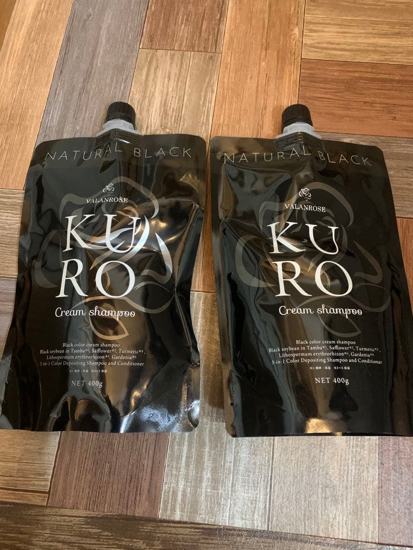 カラーリング・白髪染め KURO Cream Shampoo VALANROSE（バランローズ） 白髪染めシャンプー KUROクリーム