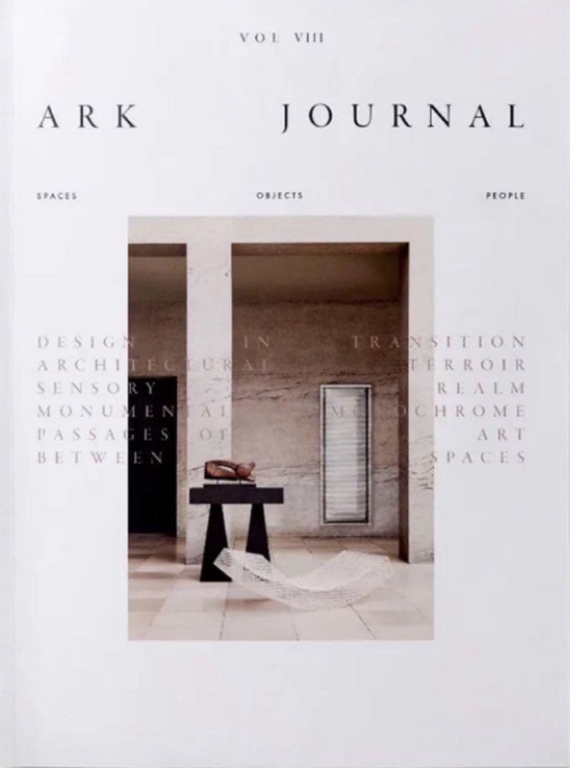 アート・デザイン・音楽 ARK JOURNAL VOLUME VIII A/W 2022 アート・デザイン・音楽 ARK JOURNAL VOLUME VIII A/W 2022 アート