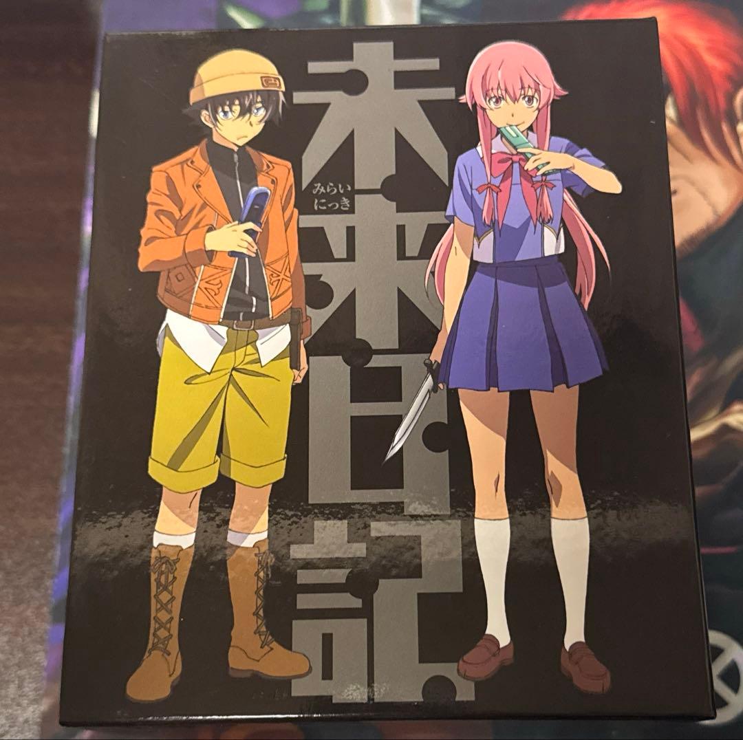 ゲーマーズ限定版 未来日記 Blu-ray 全巻セット トレカ、リーフレット