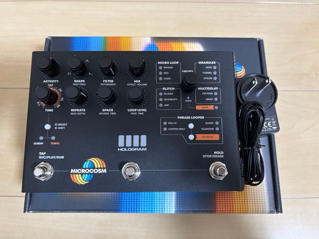 ギター Microcosm / Hologram Electronics Microcosm | Granular Looper & Glitch Pedal – Hologram Electronics