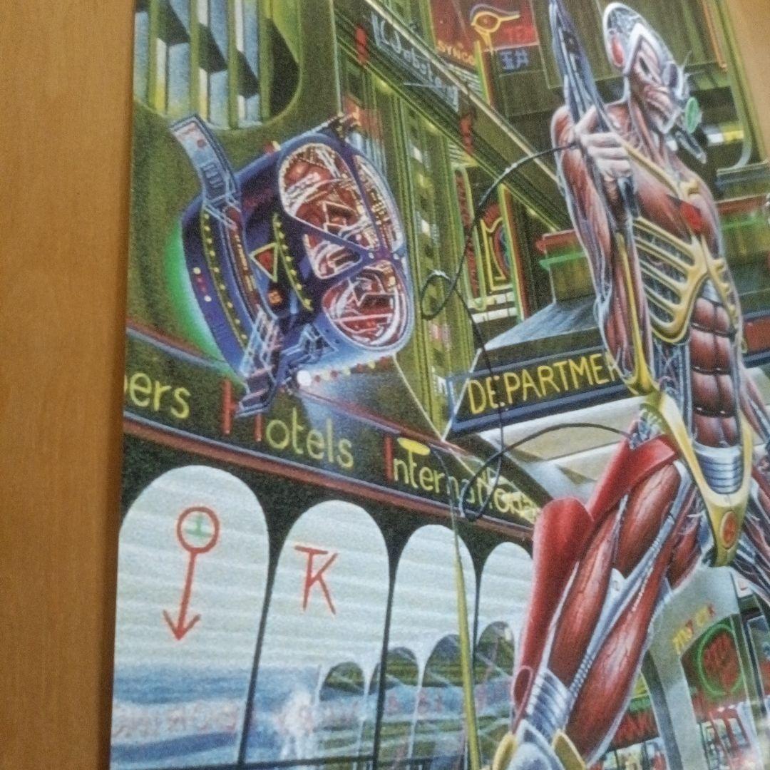 IRON MAIDEN 1986 ポスター Somewhere in Time - メルカリ