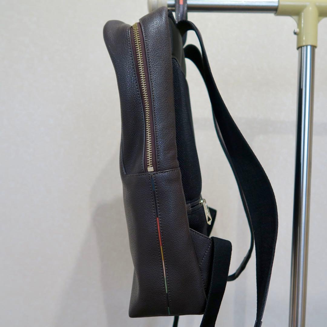 PaulSmith ポールスミス インレイドストライプハンドル リュック
