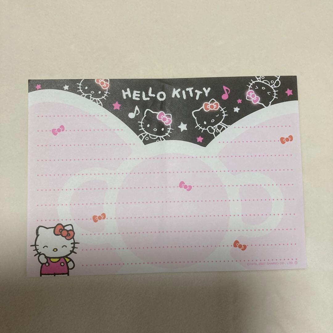 ハローキティ メモ帳 ポストカード ミニ便箋 まとめ売り レトロポップ