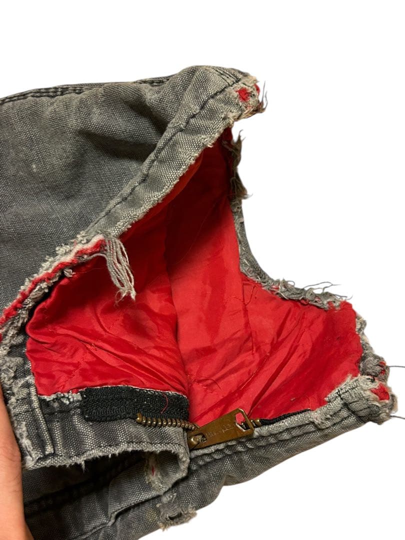 ボロの美学】00s Carhartt overall boro