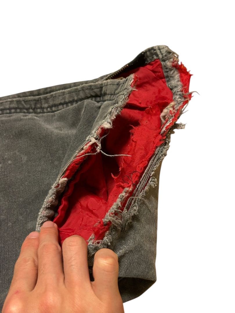 ボロの美学】00s Carhartt overall boro