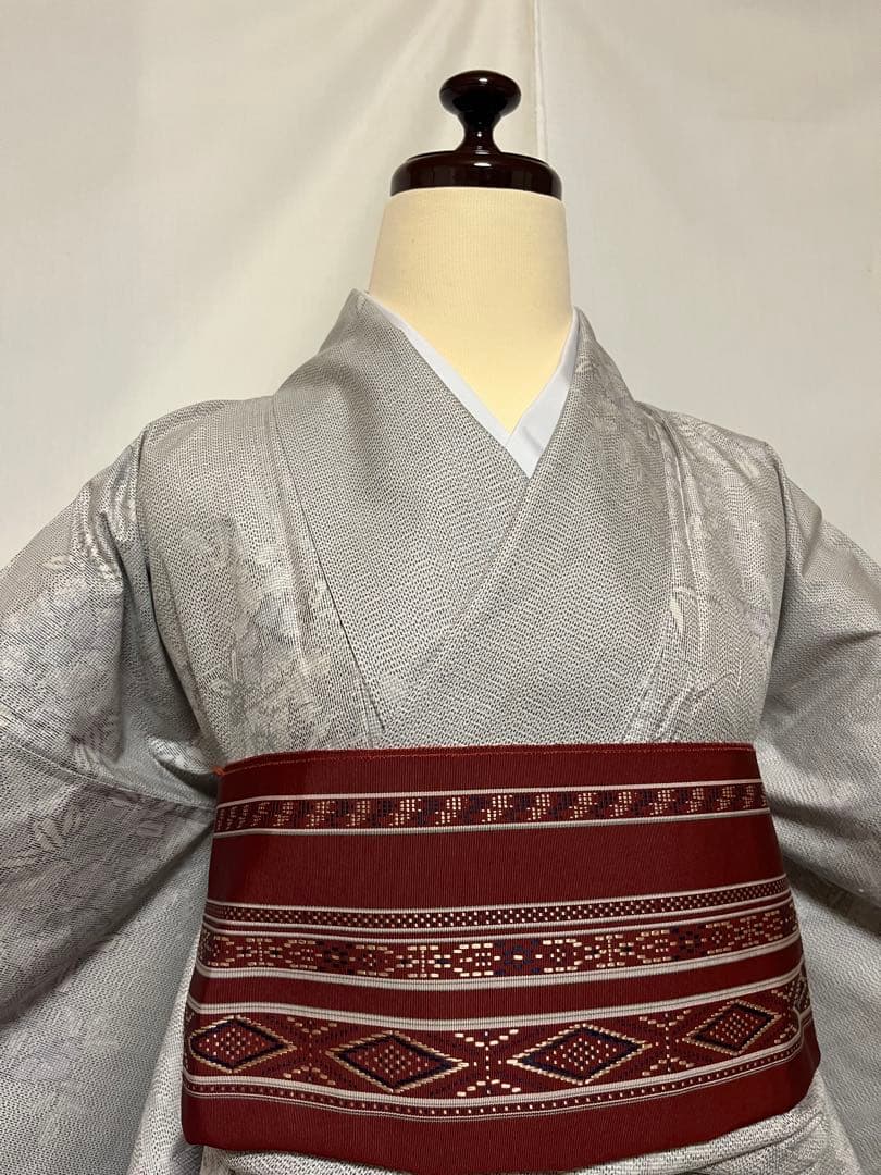 ☘️目玉品☘️【高級品】鹿児島県伝統工芸品○【白大島紬】○泥染