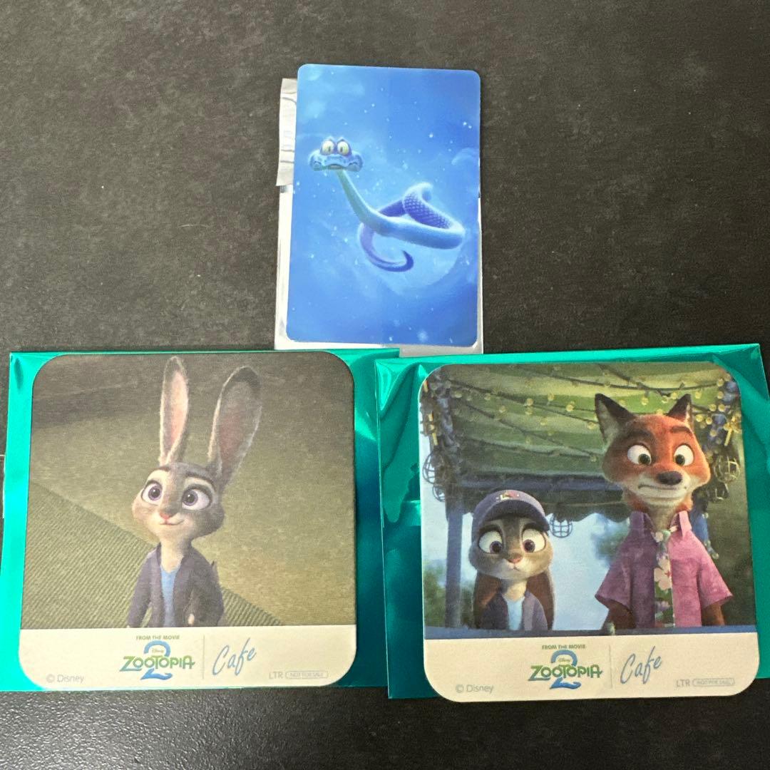 コースター 予約特典 セット ズートピア2 オーマイカフェ ニック