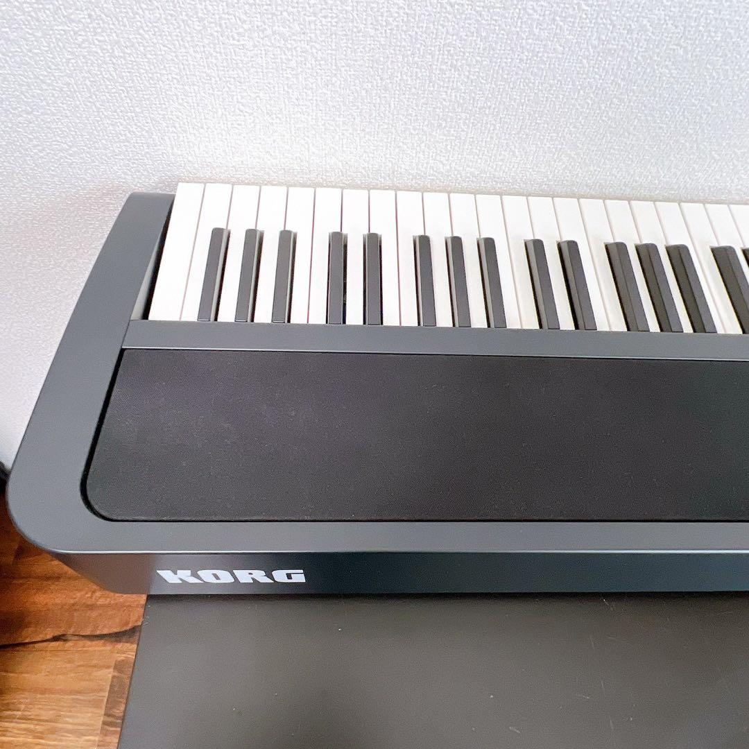 KORG 電子ピアノ B2N 88鍵盤 2020年製 ペダル 電源アダプター付 - メルカリ