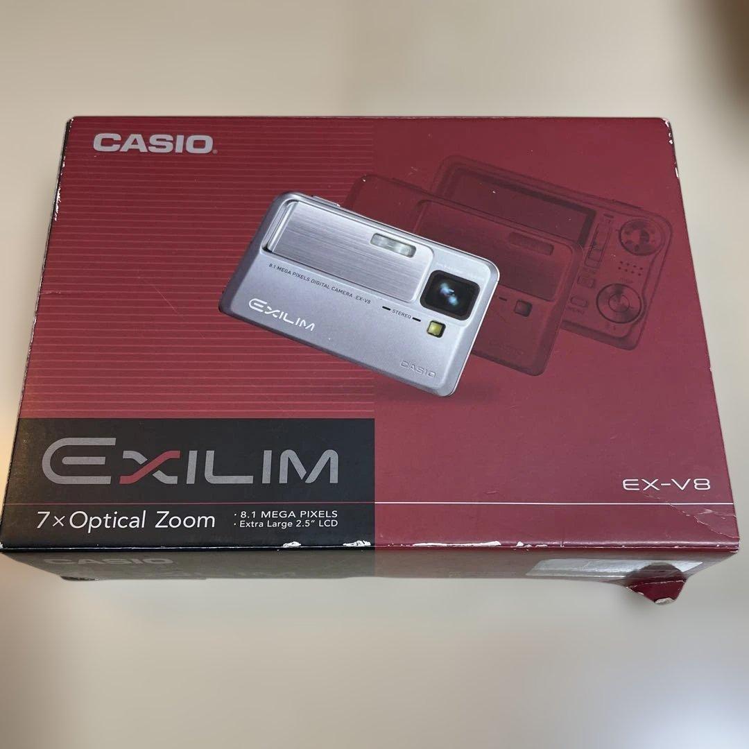 カシオ　EX-V8 デジタルカメラ　コンデジ　撮影可 Amazon | CASIO デジタルカメラ EXILIM (エクシリム) Hi-ZOOM シルバー