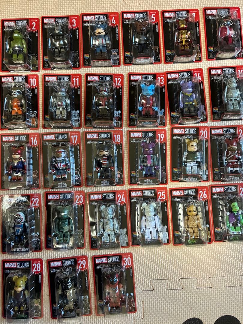 MARVEL ハッピーくじ　ベアブリック まとめ売り MARVEL STUDIOS / Happyくじ「BE@RBRICK」 - Happyくじ