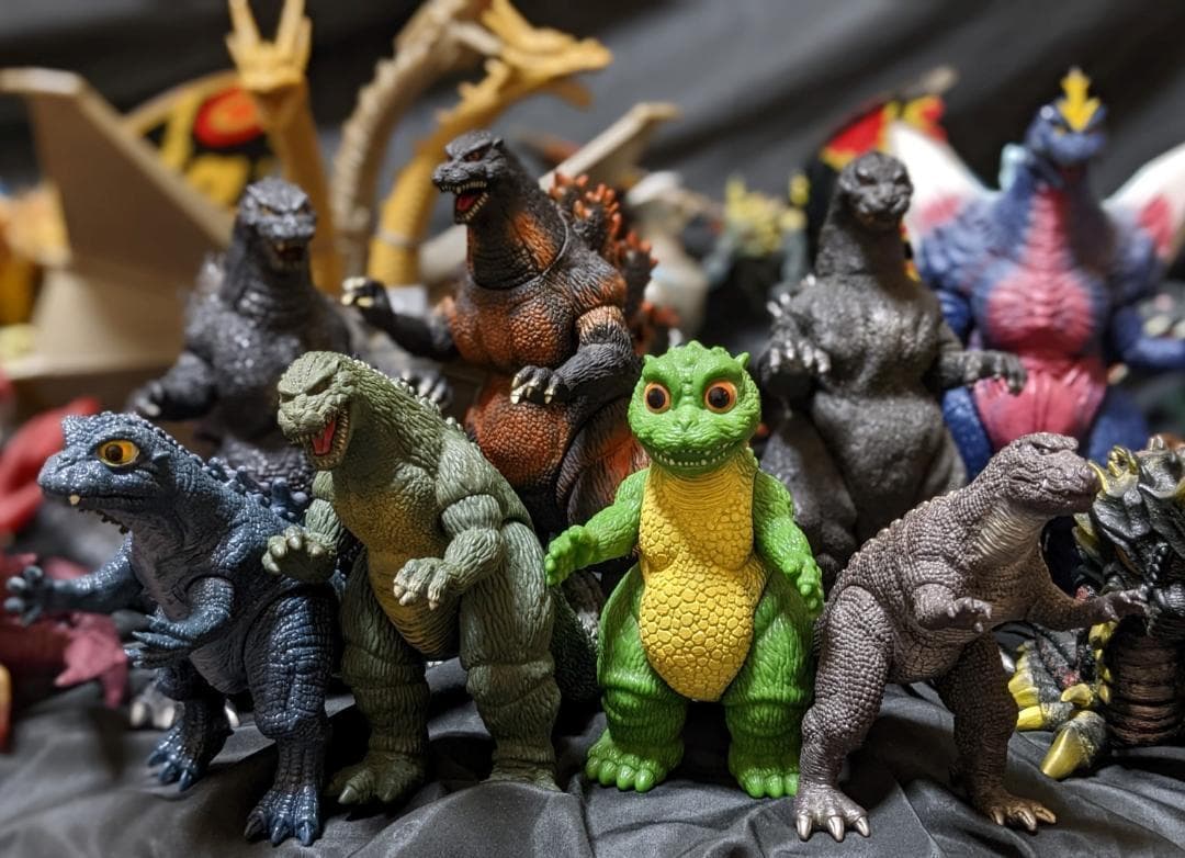 ゴジラ平成VSシリーズ（バンダイ）ソフビフィギュア20体セット