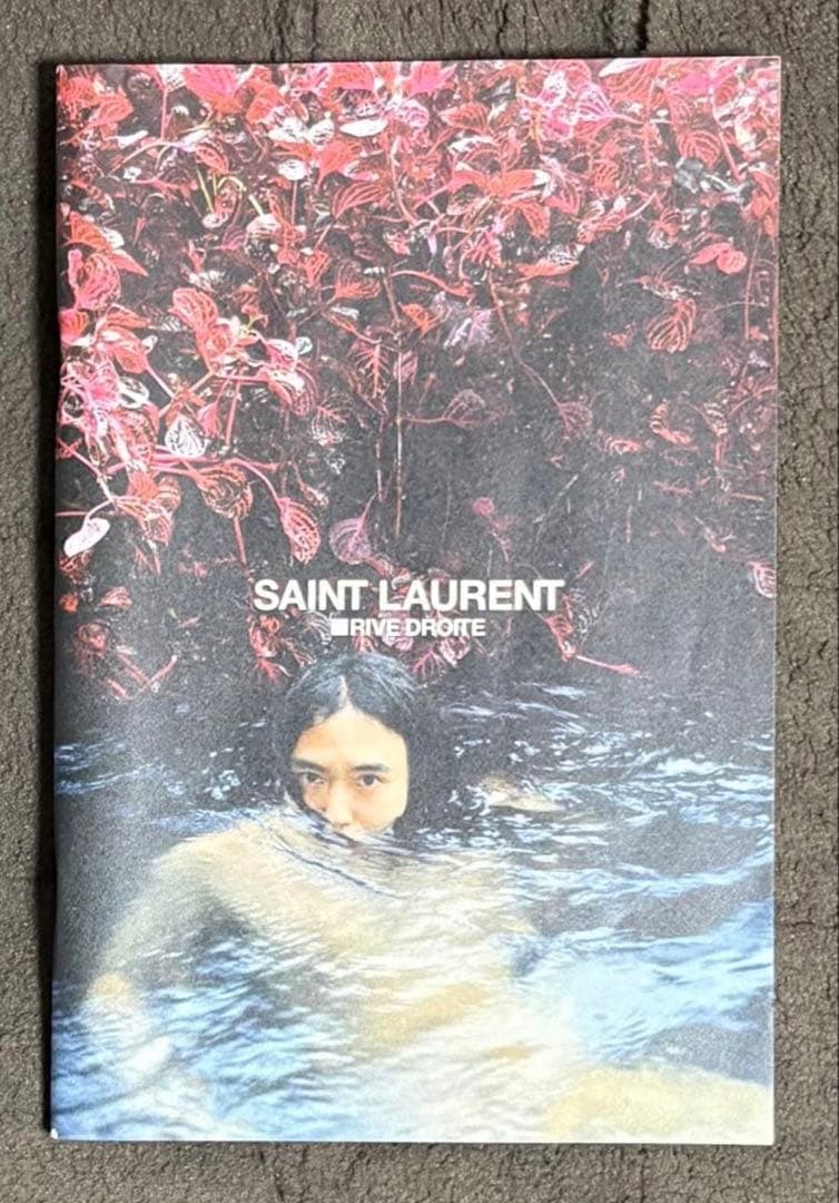 サイン入り‼️ 絶版‼️ Lin Zhipeng Saint Laurent 看板・銘板【L型サイン SZ-17】ステンレスブラック ドライエッチング