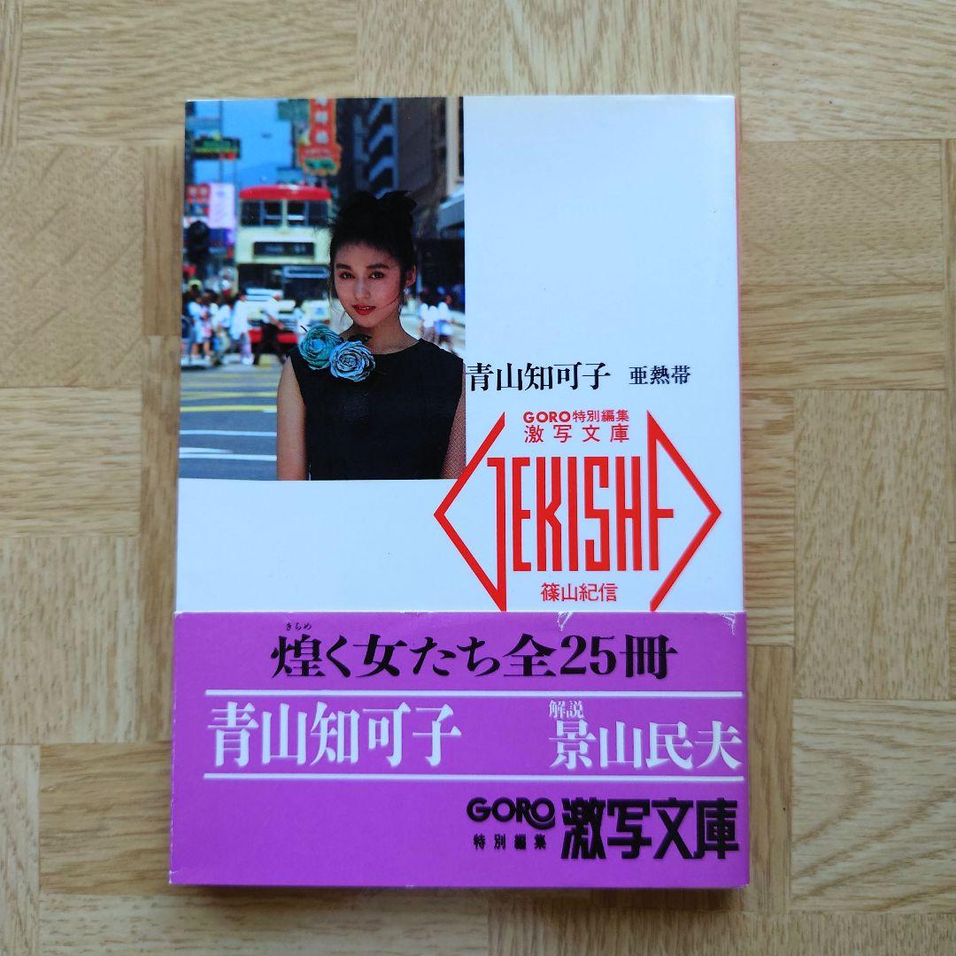 青山知可子 写真集 亜熱帯 GORO激写文庫 篠山紀信 - メルカリ