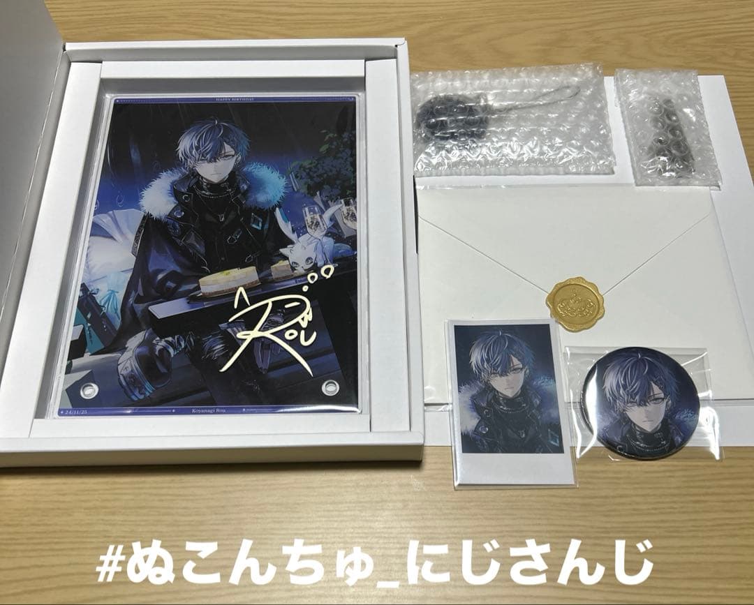 にじさんじ】小柳ロウ 誕生日2024 アクリルパネルセット/缶バチェキ