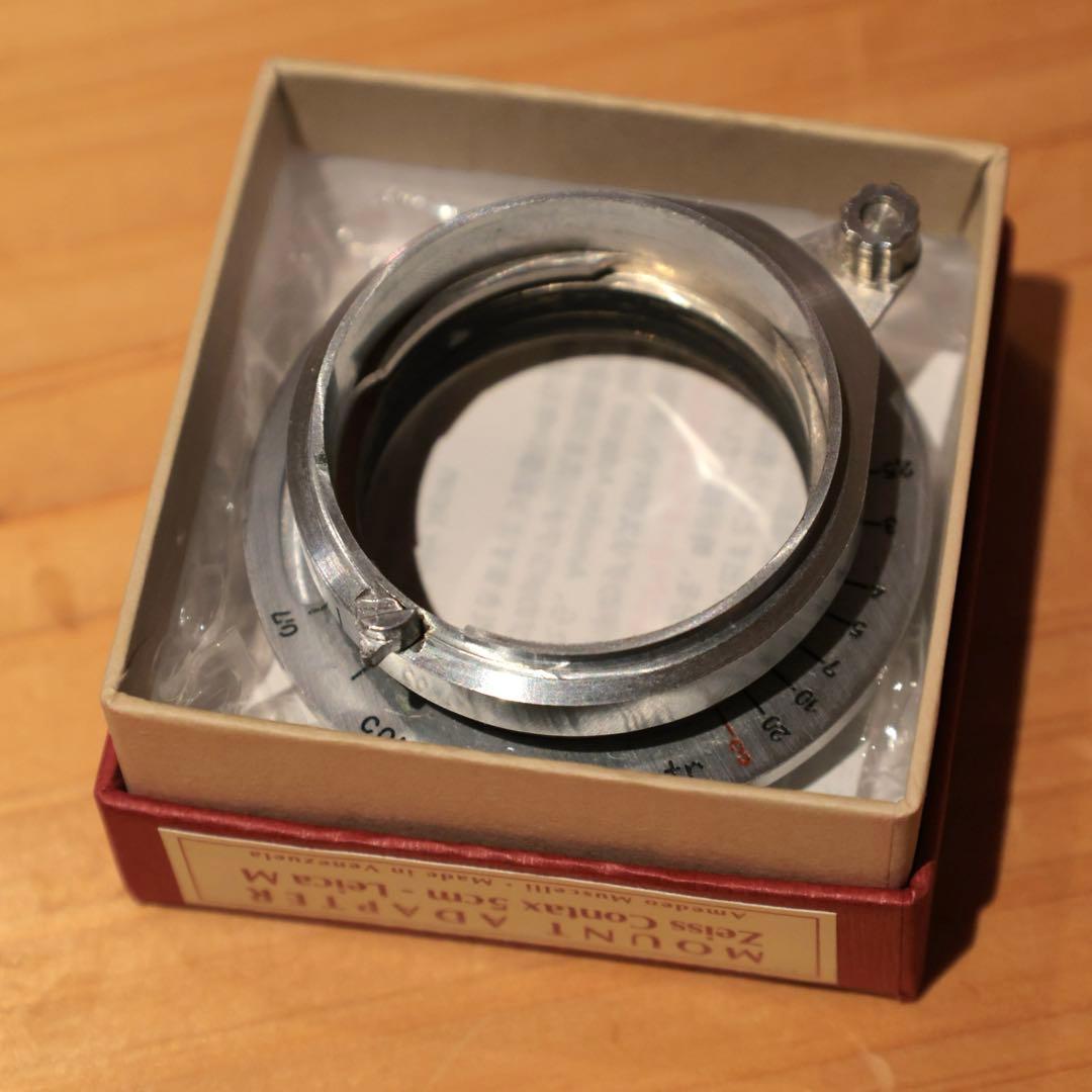 Amedeo マウントアダプター Contax 50mm - Leica M - メルカリ