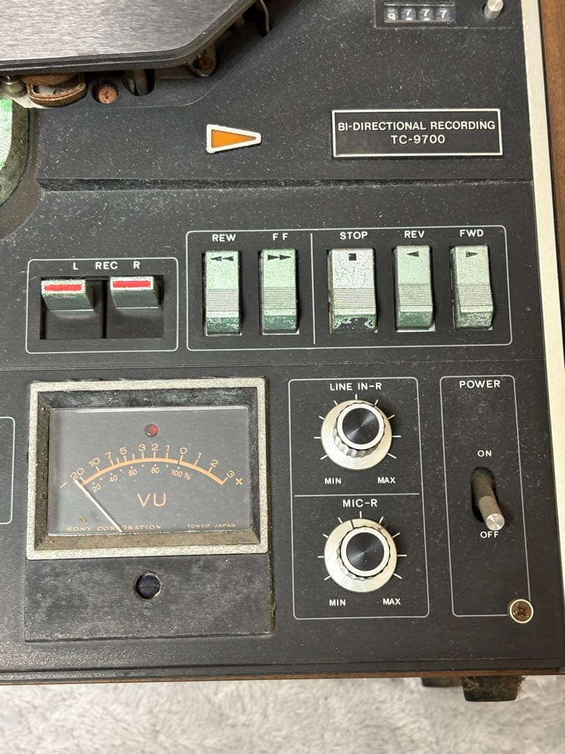 SONY オープンリールレコーダー TC-9700 昭和レトロ - メルカリ