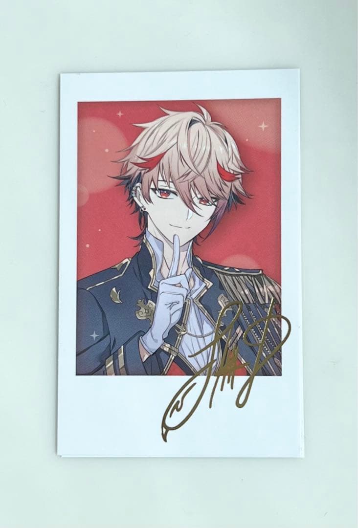 にじさんじ 5周年グッツ セラフ・ダズルガーデン レア箔押しサイン入り