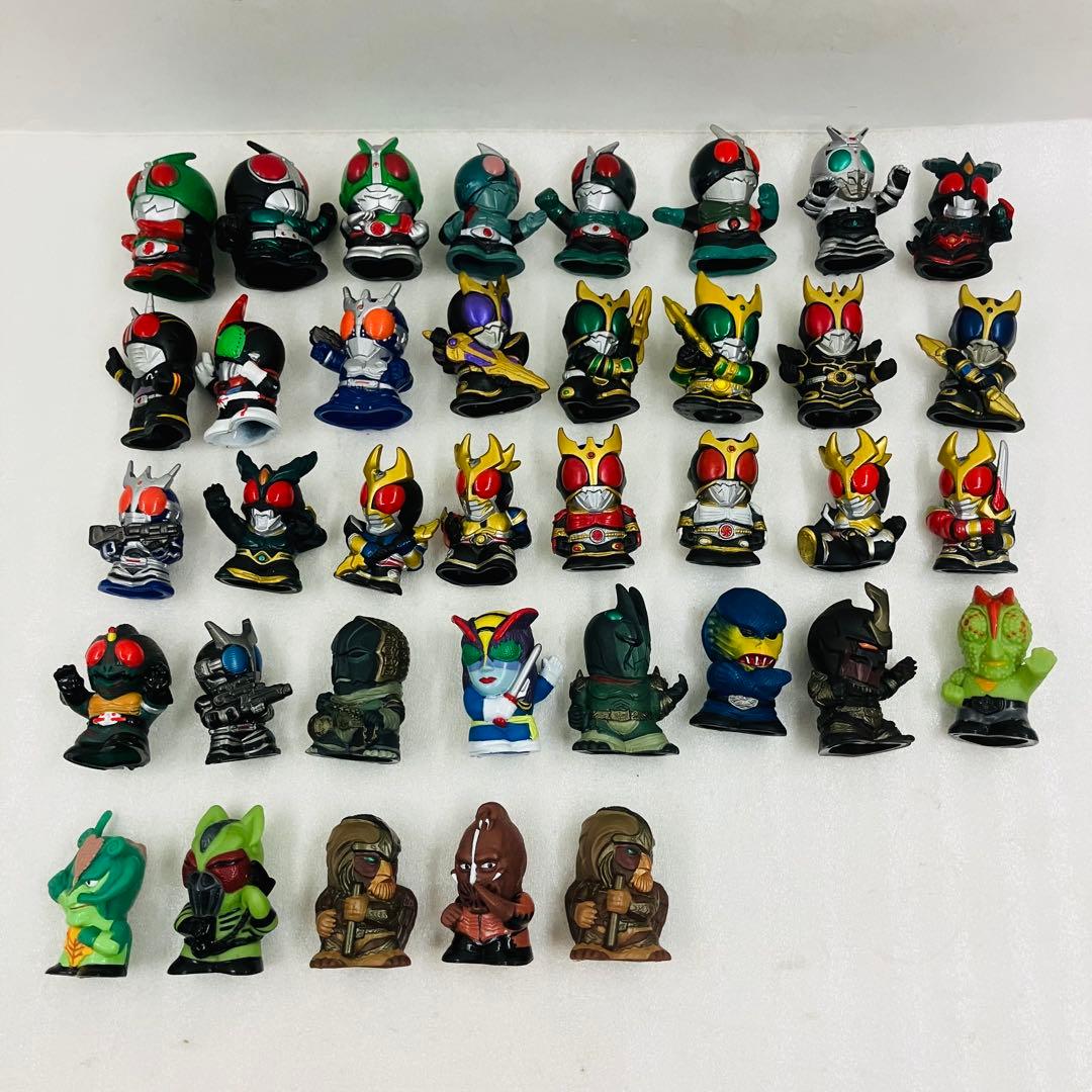 当時物／レア 仮面ライダー 指人形 37個 まとめセット - メルカリ