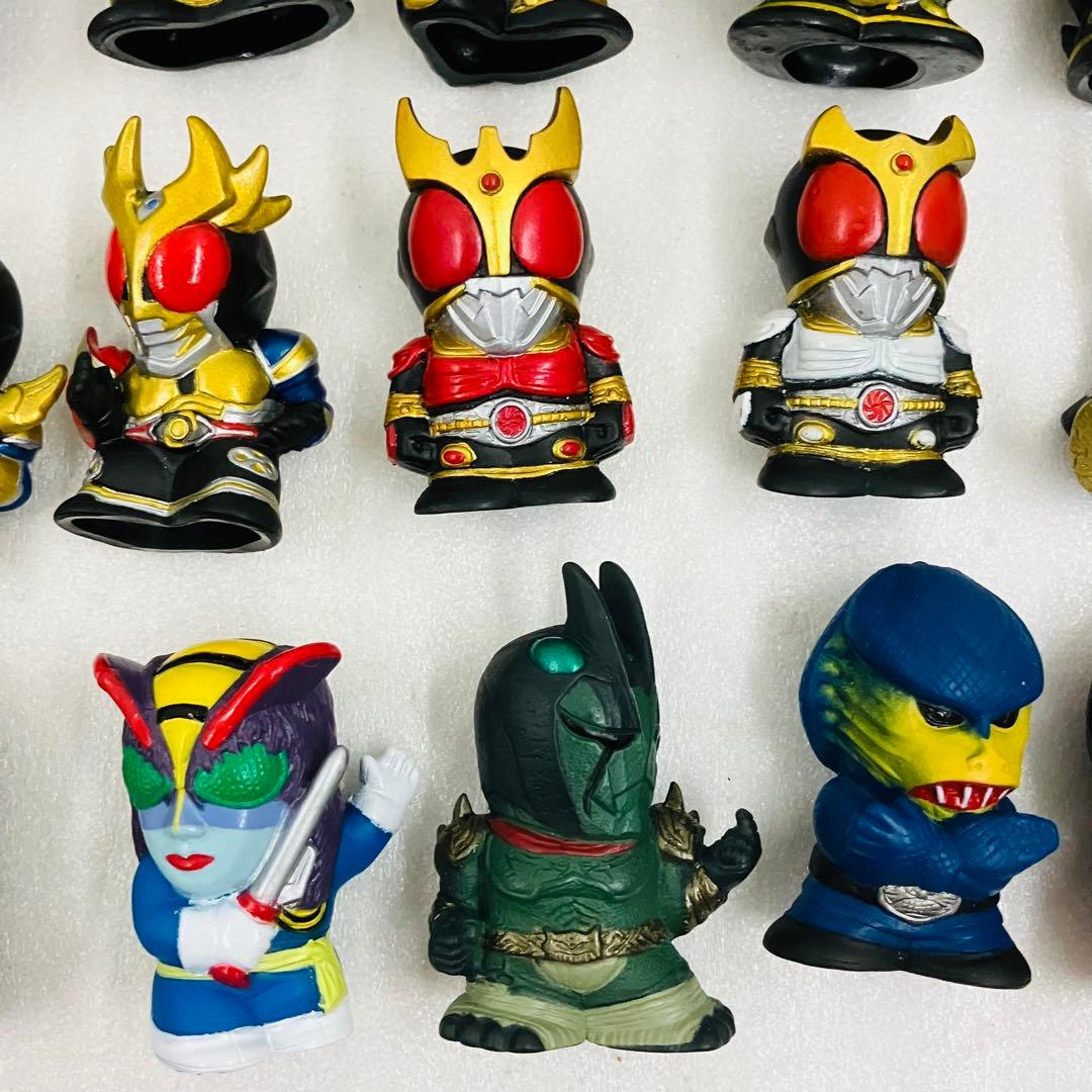 当時物／レア 仮面ライダー 指人形 37個 まとめセット - メルカリ