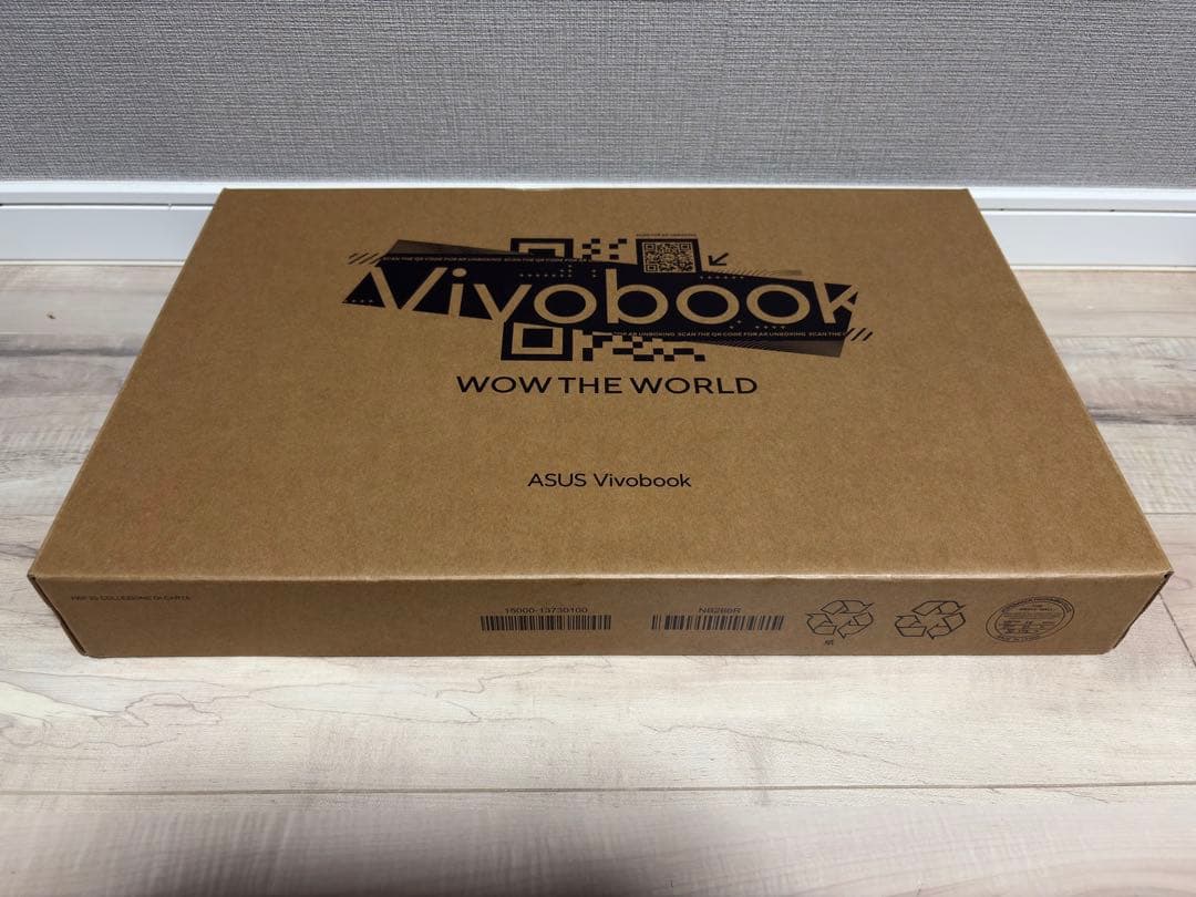 【ほぼ新品未使用】M1605YA-R5165BW ASUS Vivobook16 ノートパソコン Vivobook 16 インディーブラック M1605YA-R5165BW