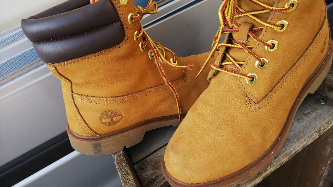 Timberlandティンバーランドウィートヌバックレザーブーツ7W - メルカリ
