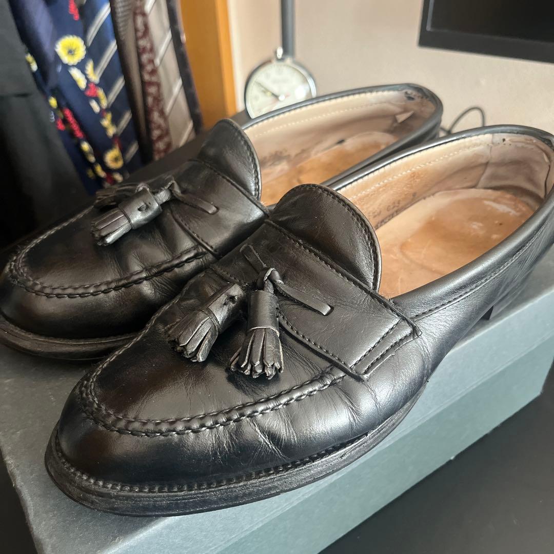 オールデン　タッセル黒　8.5D