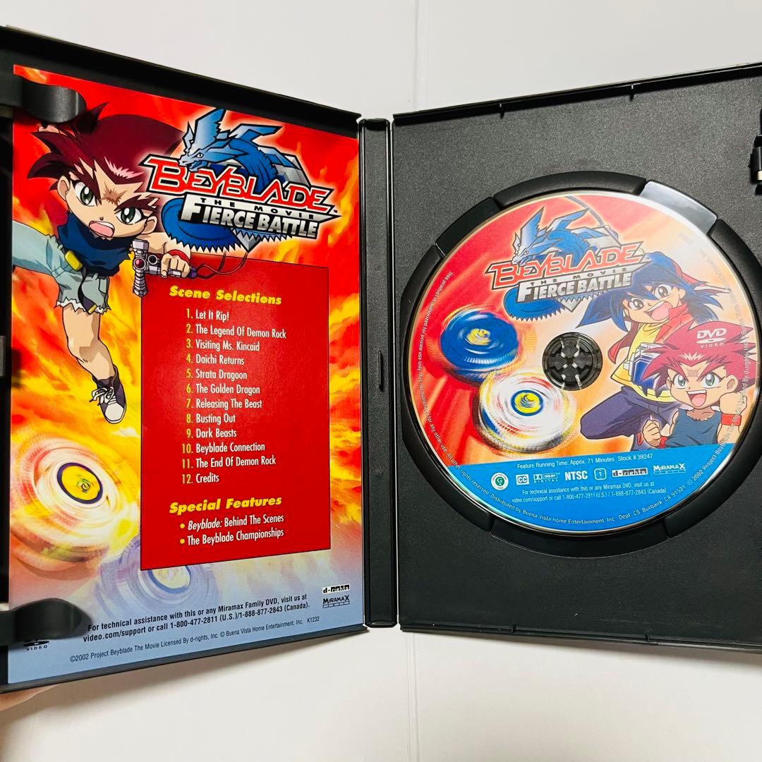 爆転シュートベイブレード 北米版DVD 2枚セット リージョン1 英語版