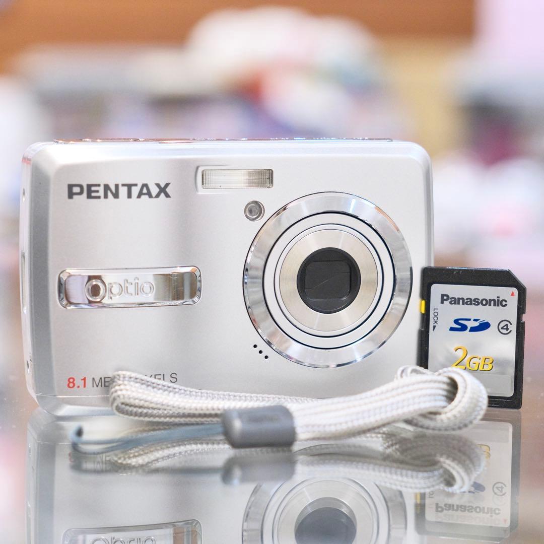 名機 動作品 平成レトロ Y2K CCD PENTAX Optio E40 Amazon | PENTAX デジタルカメラ Optio (オプティオ) E40 OPTIOE40