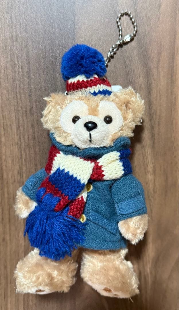 ダッフィー ぬいば 青いコート マフラー ダッフルコート 限定