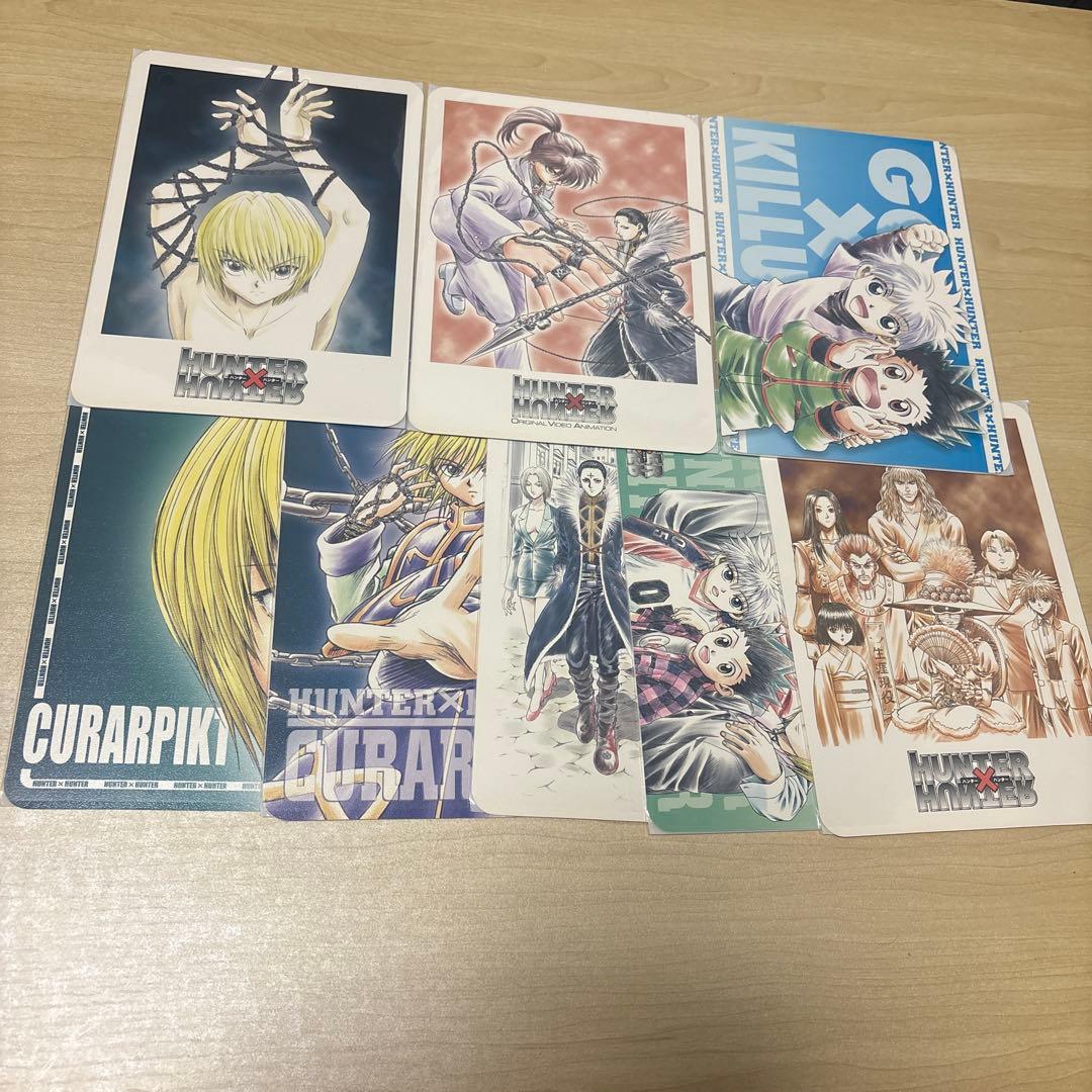 公*o様 未使用品　ハンター×ハンター 8枚セット　まとめ売り　マウスパット ハンターハンター 中国限定 上海 PCマウスパッドの通販 by ご購入不可