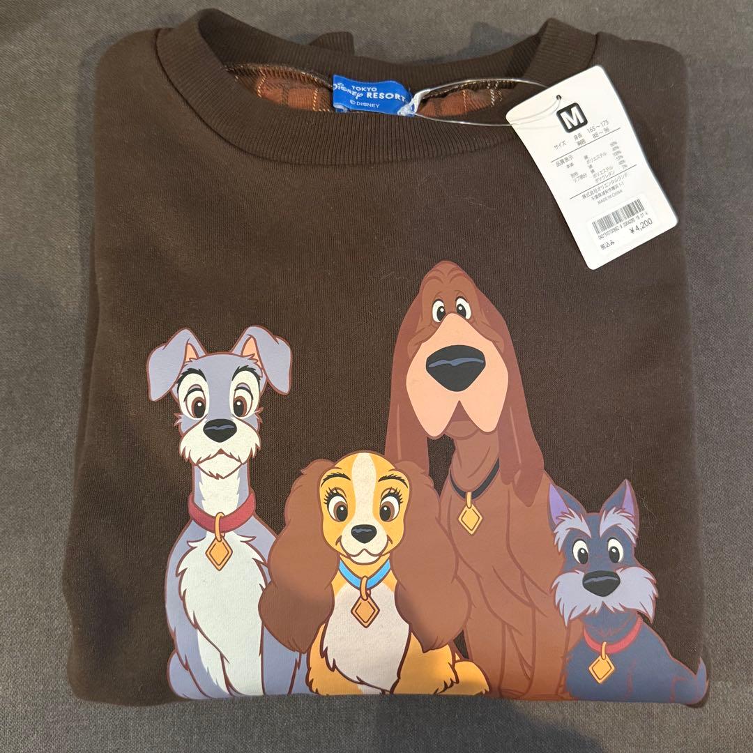 新品タグ付き Mサイズ ディズニー わんわん物語 トレーナー - メルカリ