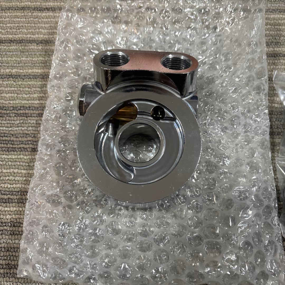 HPI オイルクーラーブロック　bcnr33 r33 GTR スカイライン HPI エンジンオイルクーラーキット スカイラインGT-R BNR32 89/8~95/1