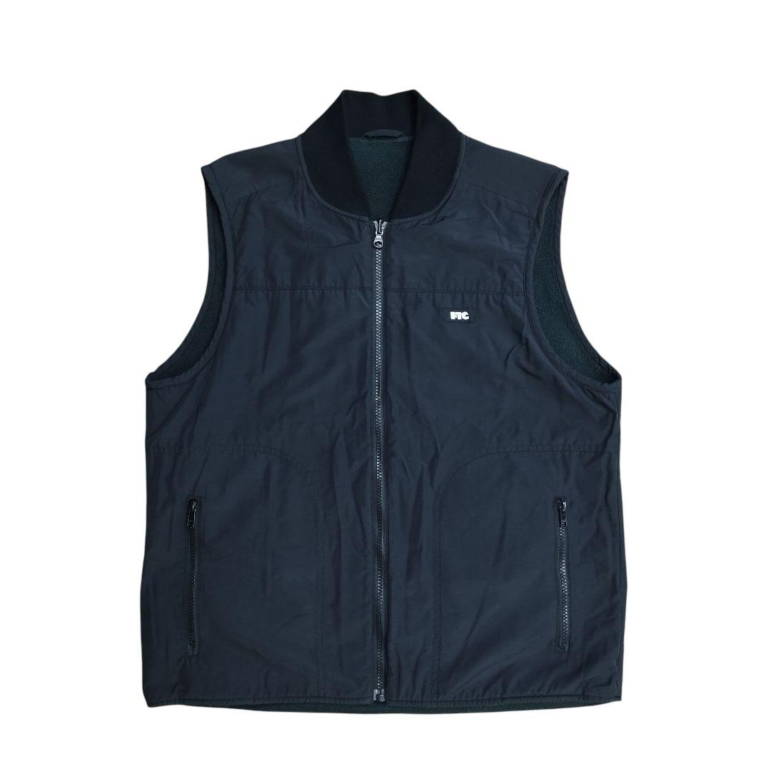 FTC ナイロン フリース リバーシブル ポーラテック ベスト 古着