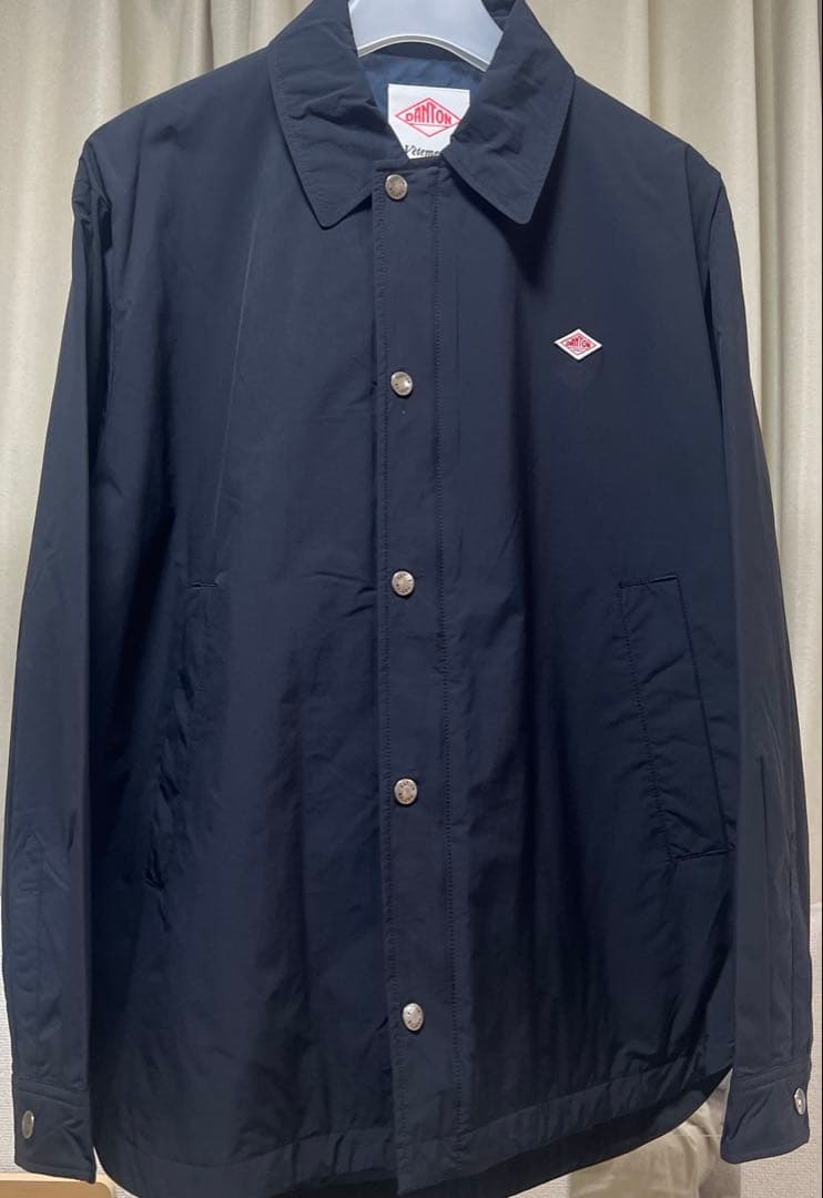 ダントン インサレーション コーチジャケット ネイビー 38 - メルカリ