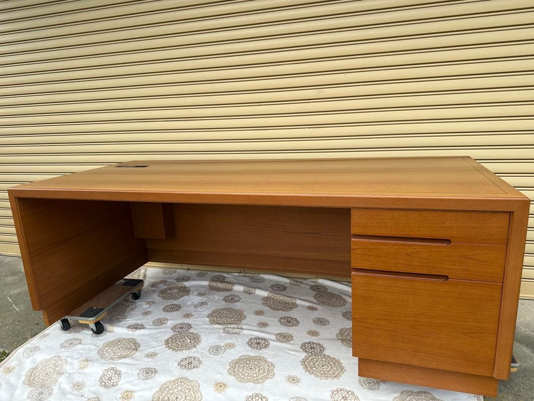 天童木工 最高級 プレジデント 社長 役員 書斎 片袖 デスク 机　※※ OFFICE & PUBLIC,執務デスクセット | 天童木工オンラインストア