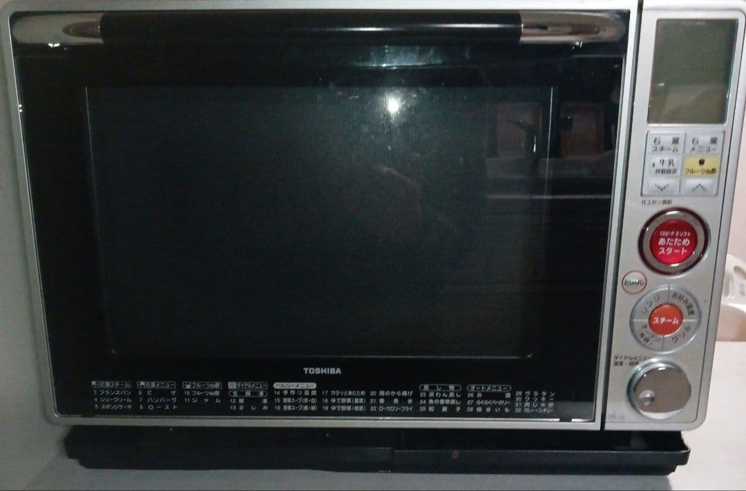 ジャンク】東芝スチーム石窯オーブンレンジ 2008年ER-E8 - メルカリ