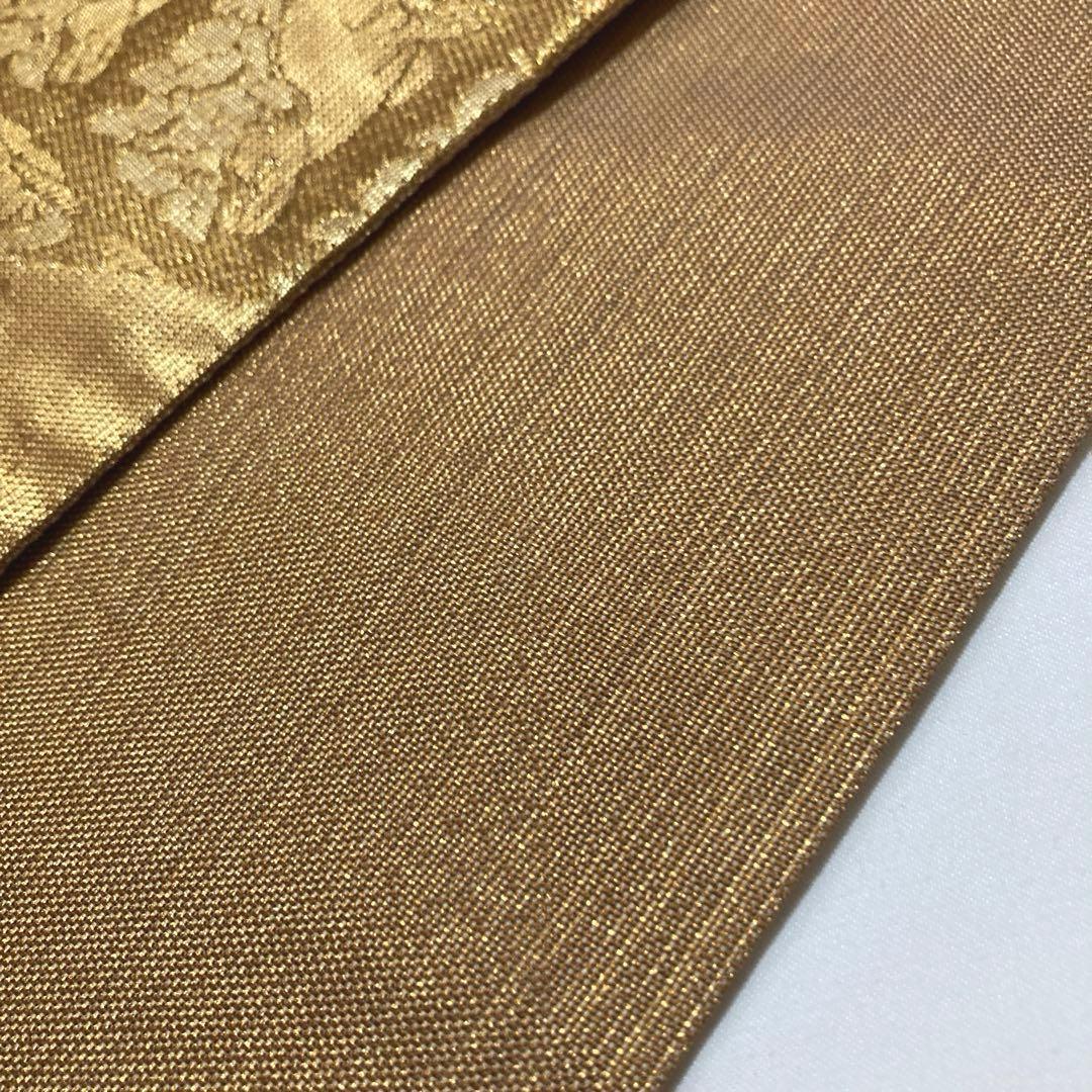 マリリン様専用 袋帯【洛風林】工芸帯地 正絹 色紙花兎文 全通柄 金糸