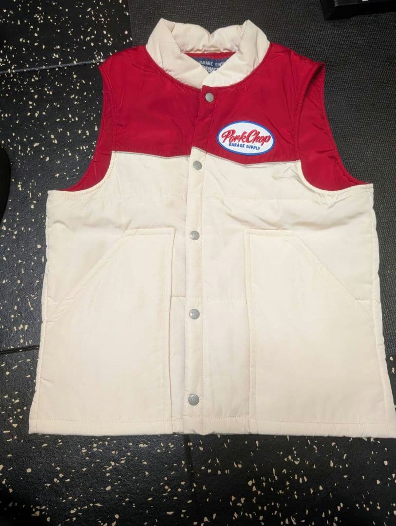 PORKCHOP GARAGE SUPPLY RACING VEST　サイズM PORKCHOP GARAGE SUPPLY 「RACING VEST」 パデッドベスト