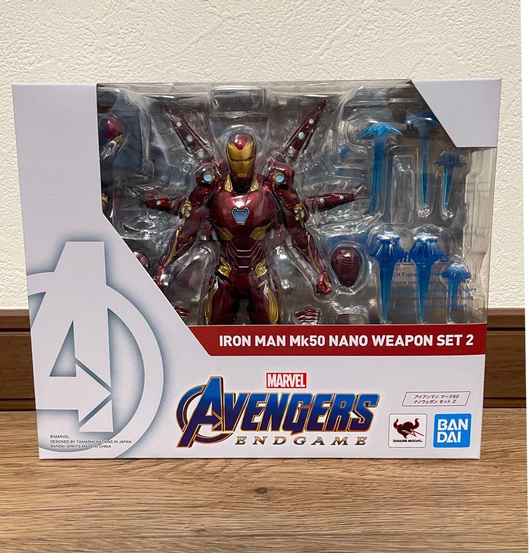 pry様】S.H.Figuartsアイアンマン マーク50ナノウェポンセット2