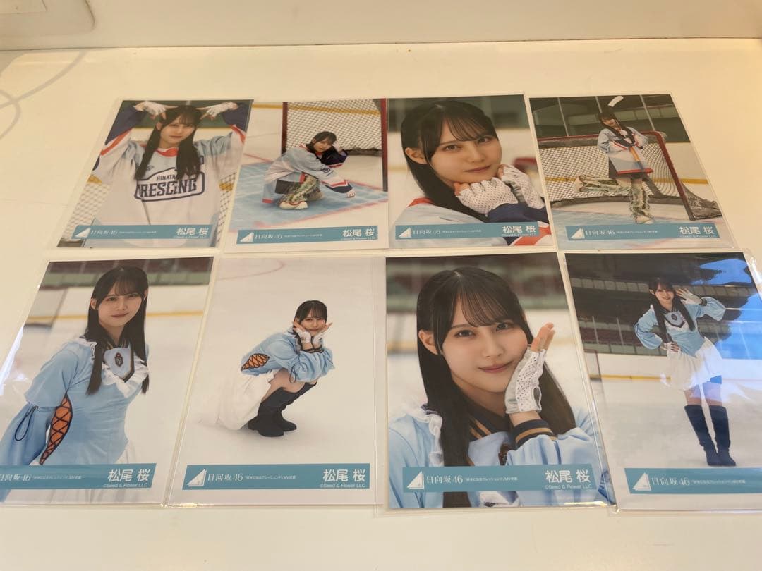 日向坂46 松尾桜 好きになるクレッシェンド MV 生写真 8種コンプ