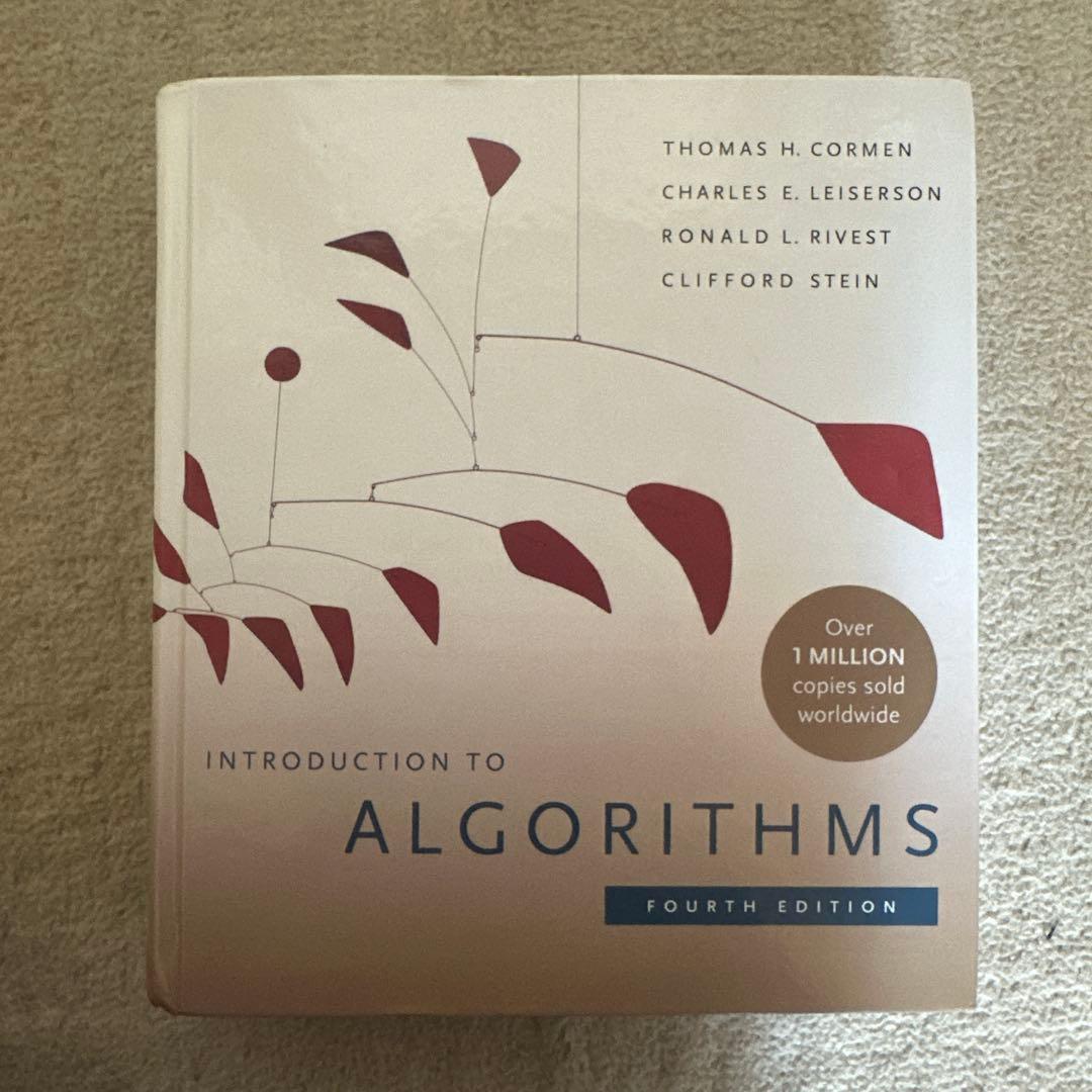 Introduction to Algorithm TCRC 第4版 Introduction to Algorithm TCRC 第4版 - メルカリ