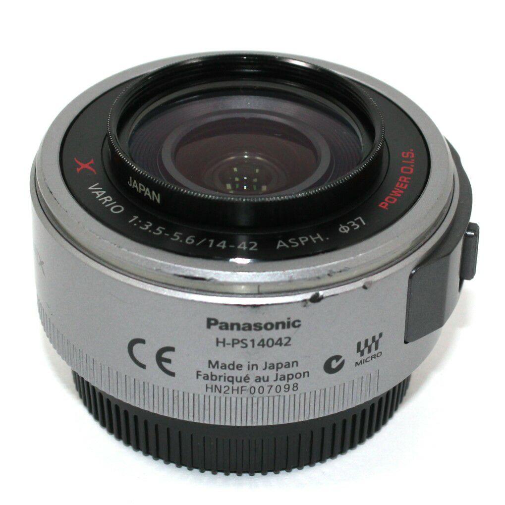 Panasonic LUMIX G 14-42mm PZ ズームレンズ シルバー - メルカリ