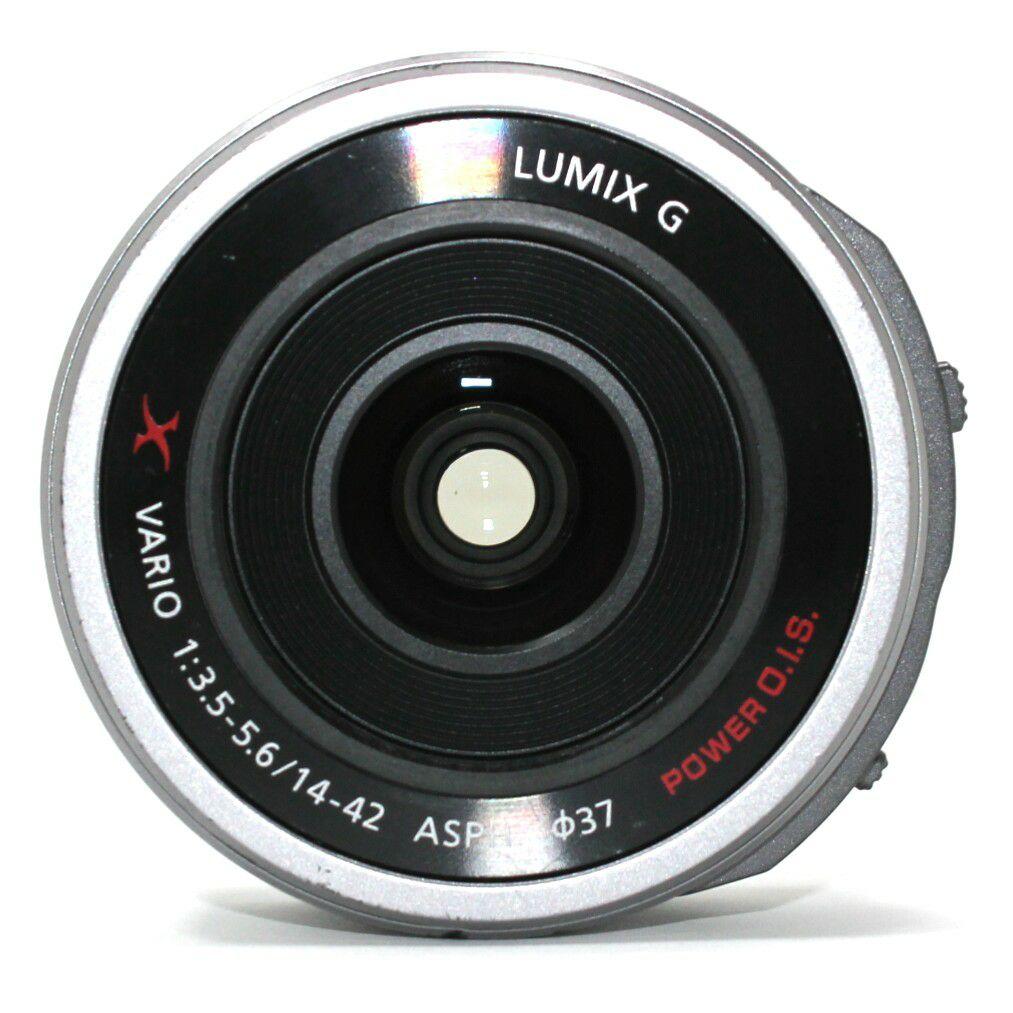 Panasonic LUMIX G 14-42mm PZ ズームレンズ シルバー - メルカリ