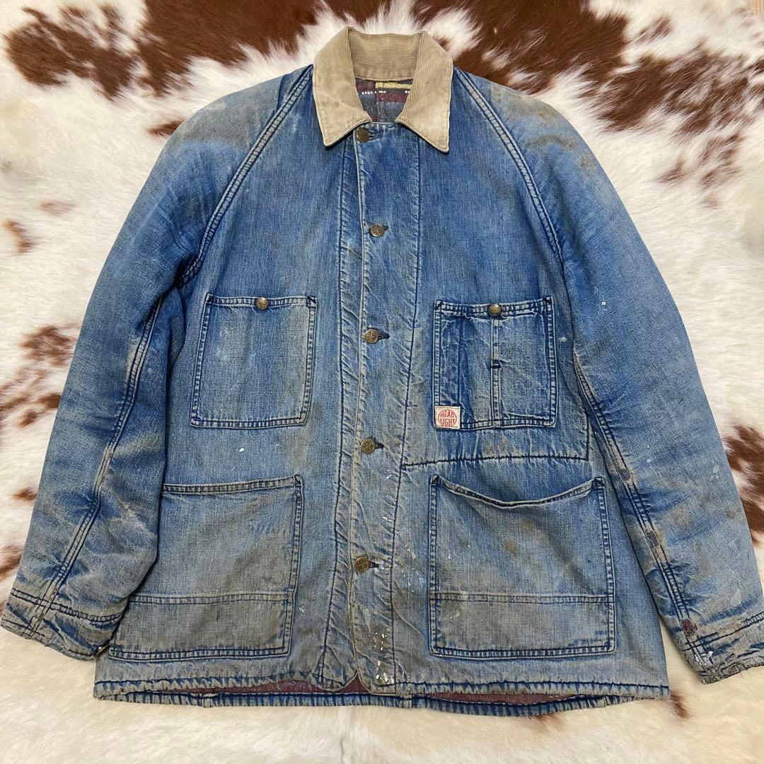 50s ヘッドライト オーバーオール 訳アリ特価 34-3550s ヘッドライト